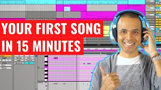 Ableton Live Beginner Tutorial  How to make a song with Ableton Live 11 amp Ableton 10 [upl. by Ynohta]