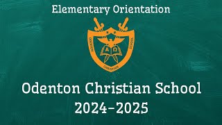 20242025 Lower Elementary Orientation [upl. by Anelyak239]