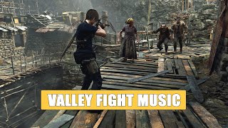 Resident Evil 4 Remake OST  The Valley Ganado Fight Theme Biohazard 4 OST [upl. by Aiva]