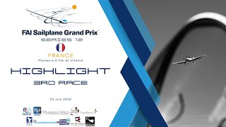 SGP France 2024  Race 3 Highlights [upl. by Ardnahc]