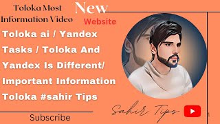 Toloka ai  Yandex Tasks  Toloka And Yandex Is Different Important Information Toloka sahir Tips [upl. by Dag894]