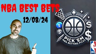 FREE NBA Pro Betting Tips Analysis and Winning Plays for December 8 2024 [upl. by Assi]