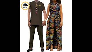 Dashiki Couple Outfits Stylish Kaftan Set httpssclickaliexpresscomeDCZr9zP [upl. by Attenehs881]