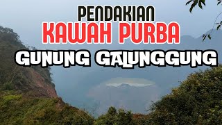 Pendakian Bersama Kawah Purba Gunung Galunggung  Geopark Galunggung [upl. by Hubsher]