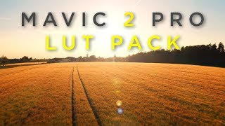 LUT PACK for DJI MAVIC 2 PRO [upl. by Owens]