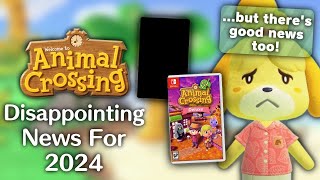 Disappointing News For Animal Crossing Players In 2024 [upl. by Ahsenaj263]