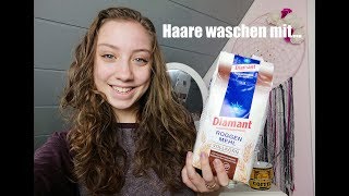 Haare waschen mit ROGGENMEHL  geht das [upl. by Eelyam]