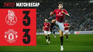 A Point In Porto  FC Porto 33 Man Utd [upl. by Alenoel]