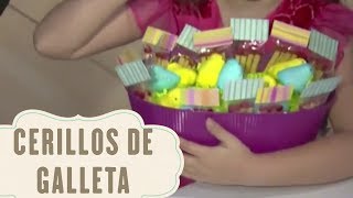 Receta para niños Cerillos de galleta [upl. by Pump]