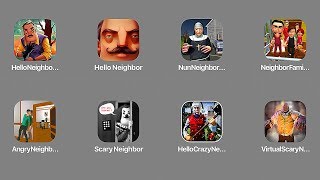 Hello Crazy NeighborNeighbor FamilySecretNun Neighbor EscapeHello Neighbor Hide Seek [upl. by Honniball]