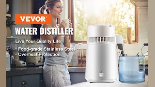 VEVOR Water Distiller MachineLive Your Quality Life [upl. by Cranford]