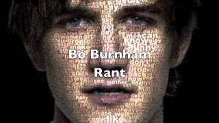 Bo Burnham  Rant [upl. by Nanek312]