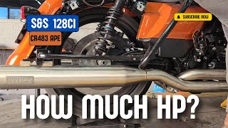 How much horsepower does the 128 kit make with CR483 [upl. by Einitsed]