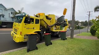 Shoalhaven Recycling  Sulo 2 Bin Collection  520 [upl. by Peppard259]