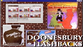 Doonesbury Flashbacks Windows 1995 Retro Review from Interactive Entertainment Magazine [upl. by Melodee574]