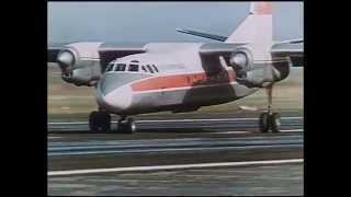 Antonow An24 DMSBC der INTERFLUG im Jahr 1969 [upl. by Reube]