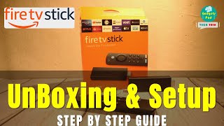 Unboxing amp Setup of Amazon Fire TV Stick 4KHD Complete Guide [upl. by Jacinthe]