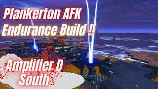 FORTNITE STW Plankerton endurance build AFK  Amplifier D South  Fortnite Save The World [upl. by Eva]