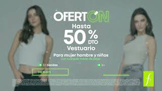 Aprovecha el ofertón de descuentos en Vestuario [upl. by Ahsian]