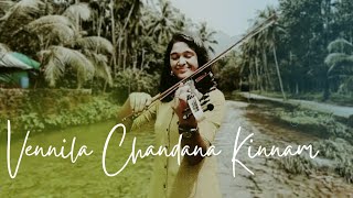 Vennila Chandana Kinnam  Violin Cover By Sandra Shibu [upl. by Analli548]