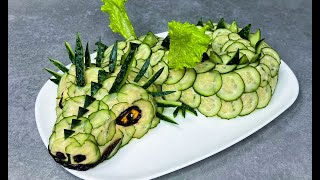 НОВЫЙ Салат ДРАКОН на Новый Год 2024  Праздничный Салат  Новогодний Салат  Dragon Salad [upl. by Musser]