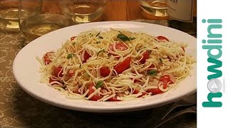 Quick and Easy Pasta Recipes Cappellini Caprese and Fettuccine Alfredo Recipe [upl. by Ehcnalb]