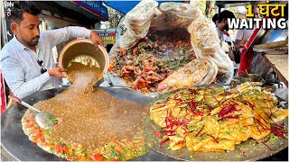 Sunil Shetty के spl शाही PANEER wale Chole Kulche  Street Food India [upl. by Hammer466]