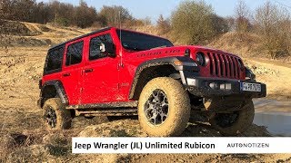 Jeep Wrangler JL Unlimited Rubicon 2019 Offroad und OnroadTest Review [upl. by Britney]