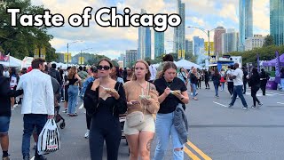 CHICAGO  Taste of Chicago Walkthrough on Friday Day 1  September 6 2024  4k 60fps Video [upl. by Retsevel]