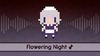 【Touhou Lyrics】 Flowering Night [upl. by Idrahs317]