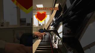 HEARTS ON FIRE rocky piano pianist music entertainment keepworkinghard [upl. by Rolfston443]