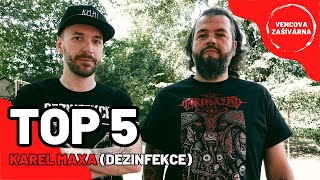 TOP 5  Karel Maxa Dezinfekce a jeho nejoblíbenější desky [upl. by Zeuqram]