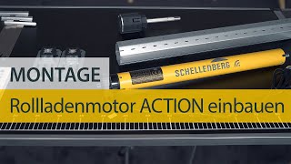 Montage Rollladenmotor ACTION von Schellenberg [upl. by Asial389]