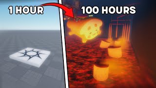 I Made a Roblox Game in 100 Hours [upl. by Nalahs]