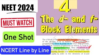 DBlock NCERT Line by Line explanation💯NCERT HIGHLIGHTS neet neet2025 dblock [upl. by Neenaj]