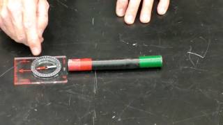 Magnetic Field Demo Bar Magnet [upl. by Attenna]