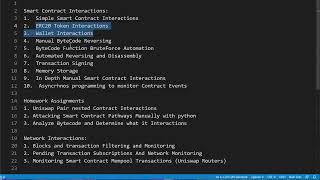 Web3 Hacking in Python  0x01 Section 1 Outline [upl. by Siramed]