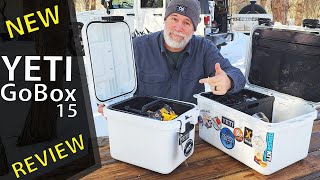 YETI NEW GoBox 15  Perfect Camping Gear Box [upl. by Newby]