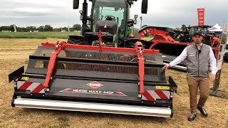 KUHN  Présentation MERGE MAXX 440 F andaineur à tapis frontal [upl. by Weider]