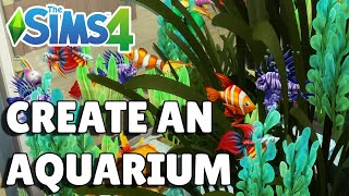 How To Create An AquariumStyle Fish Tank  The Sims 4 Guide [upl. by Rramo]