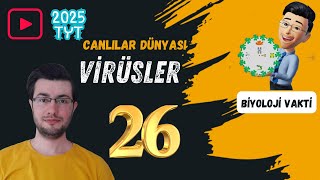 Virüsler  TYT Biyoloji Kampı26  yks2025 [upl. by Willard311]