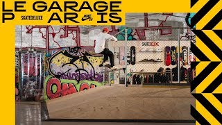 The skatedeluxe Team at Le Garage Paris  Skatepark amp PopUp Shop [upl. by Eemla]