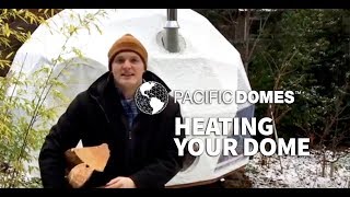 How to heat your Geodesic Dome efficient thermal comfort – VIDEO [upl. by Arundel830]