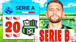 RICOSTRUISCO IL SASSUOLO dopo la RETROCESSIONE in SERIE B [upl. by Favin]