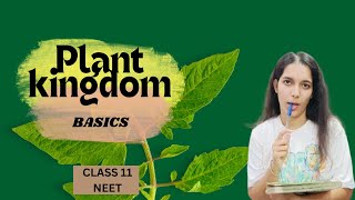 taxonomy  plant kingdom class 11 NEET [upl. by Acalia]