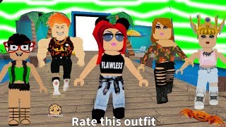 Fashion Frenzy Summer Dress Up Runway Show Video  Cookie Swirl C Lets Play Online Roblox [upl. by Adleme]