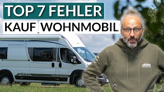 Vermeide unbedingt diese Fehler beim WohnmobilKauf  Die Top Fehler beim Kauf Wohnmobil [upl. by Winnah594]