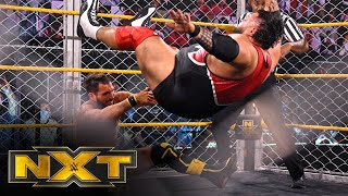 Johnny Gargano vs Bronson Reed – NXT North American Title Steel Cage Match WWE NXT May 18 2021 [upl. by Sisenej]