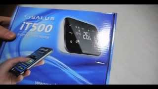 Salus iT500 Best Internet Controlled Smart Thermostat for Europe [upl. by Yeldnarb]