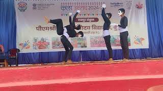 mime group dramanatak  kala utsav 202425  mime act  mime performance  mime gopi ka interview [upl. by Krall]